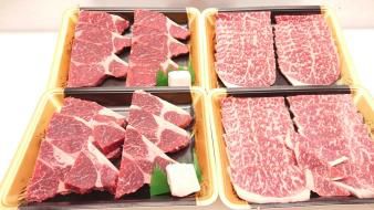 肉オク!群馬A4・超熟成肉(メス) 特選和牛うちもも焼肉&ステーキ【本格ドライエージング】 1,95kg④